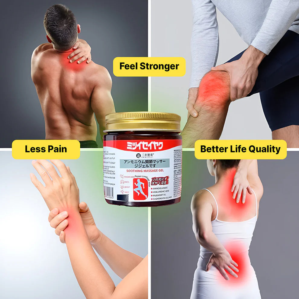Japanese Instant Pain Relief Soothing Massage Gel (Buy 1 Get 1 Free🔥🔥)